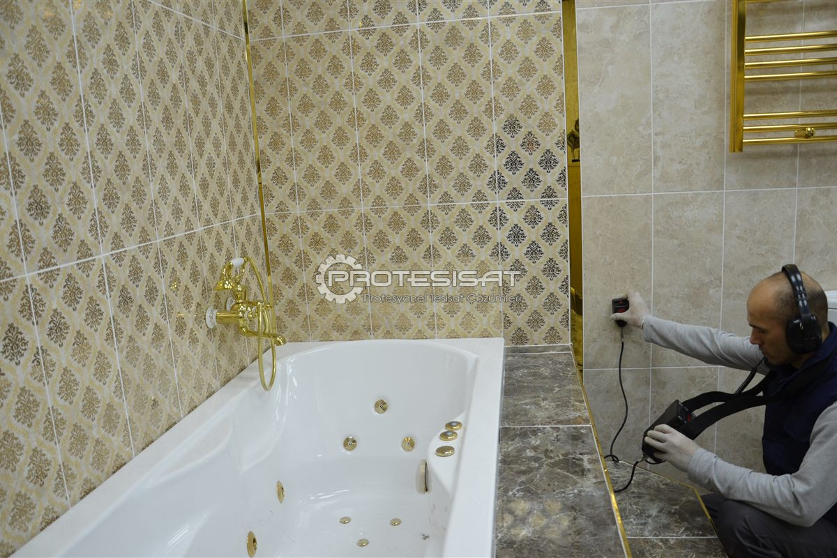 Tuzla banyo tesisatı kontrolü ve sızıntı incelemesi