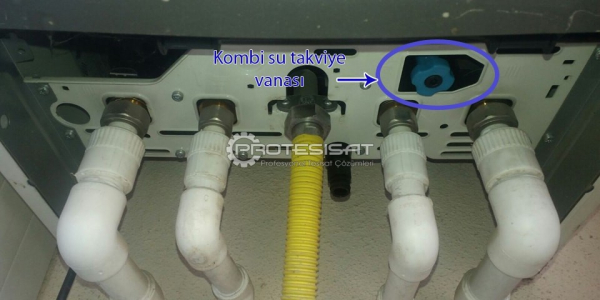 kombiye su basma