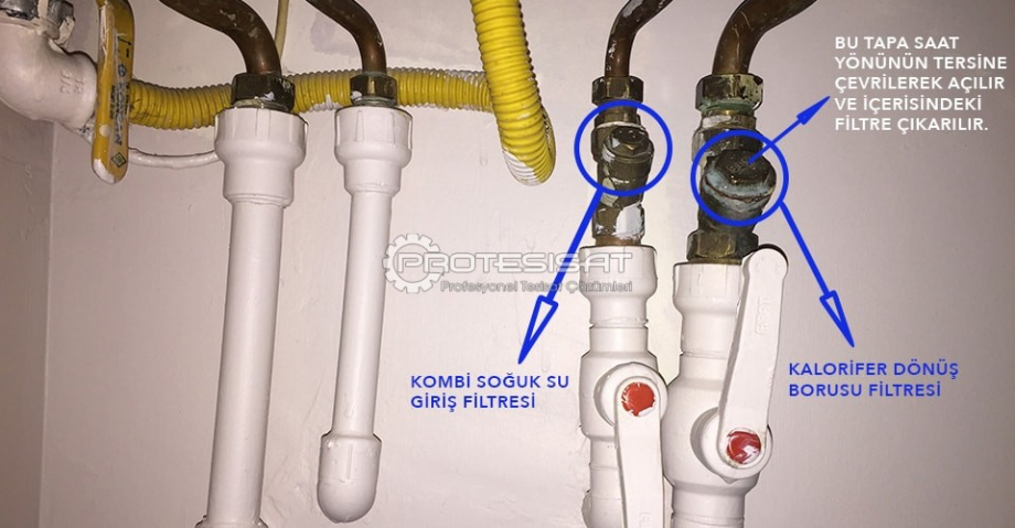 Kombi filtresi nasıl temizlenir